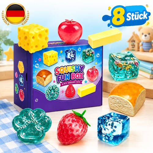 Squishy spielzeug set - 8x,