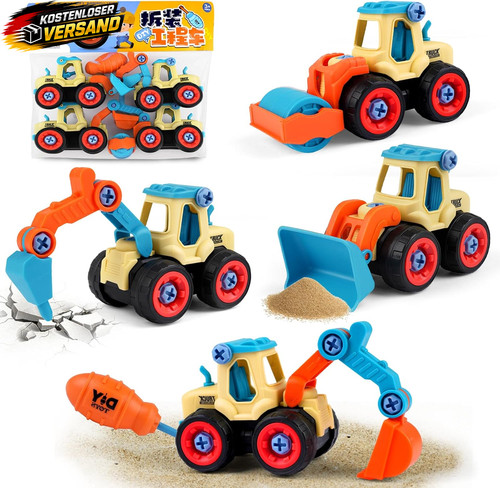 Baufahrzeug spielset für - baufahrzeug,
