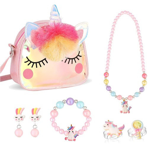 Einhorn schmuckset handtasche - einhorn,