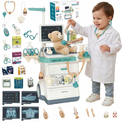 Arztwagen set xxl kinder - arztwagen,