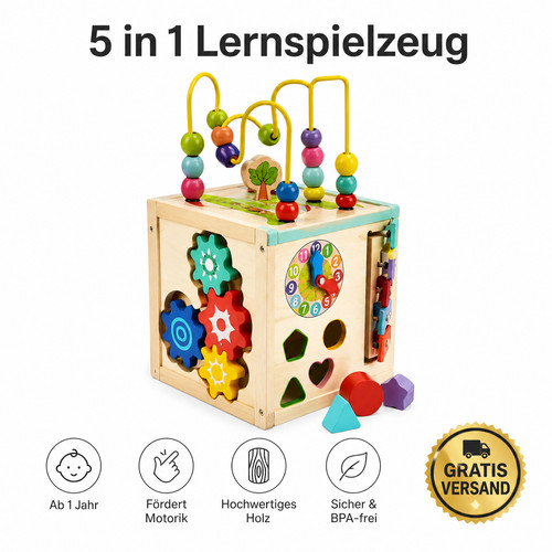 Teiliges holzspielzeug set - 5-1,