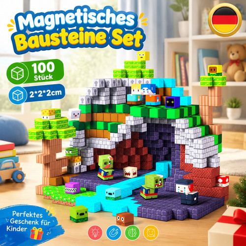 Magnetisches baustein set - magnetisches, für
