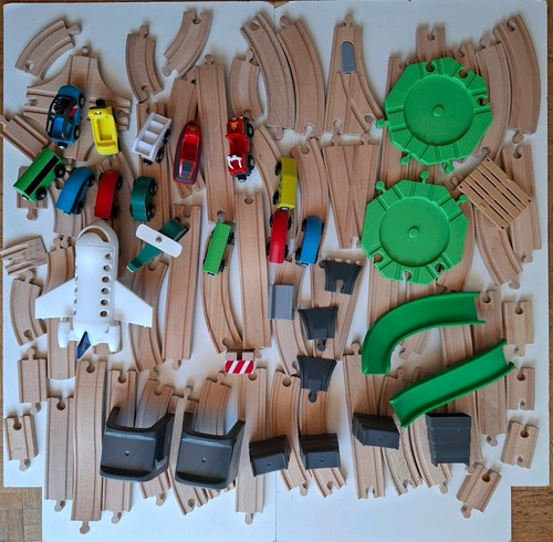 Eisenbahnschienen set holz mit - eisenbahnschienen,