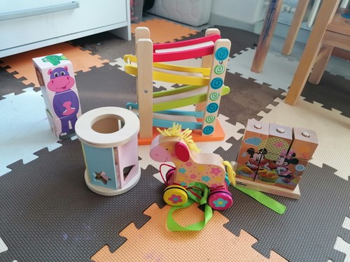 Baby holzspielzeuge set - set, kinder